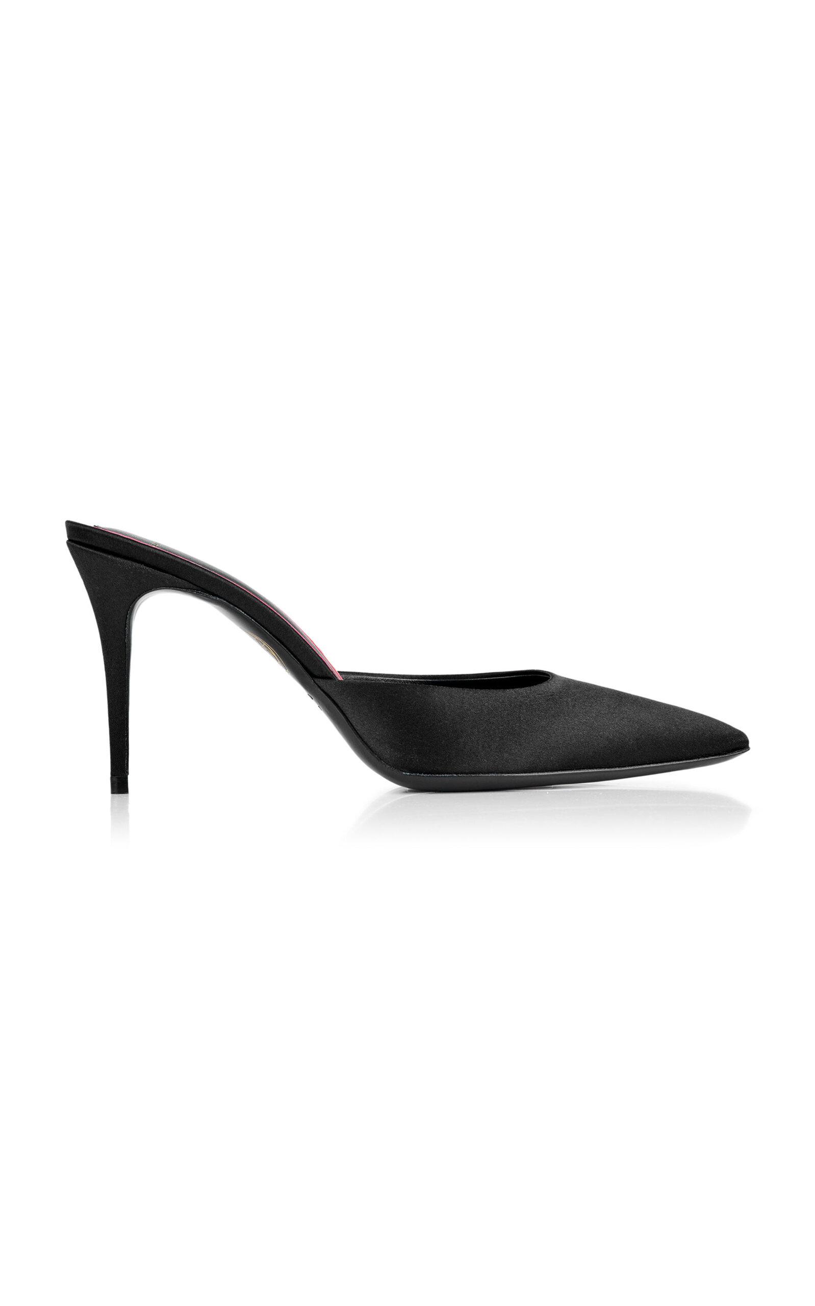 Maison Ernest Lux 85mm Satin Mules - Moda Operandi by MAISON ERNEST