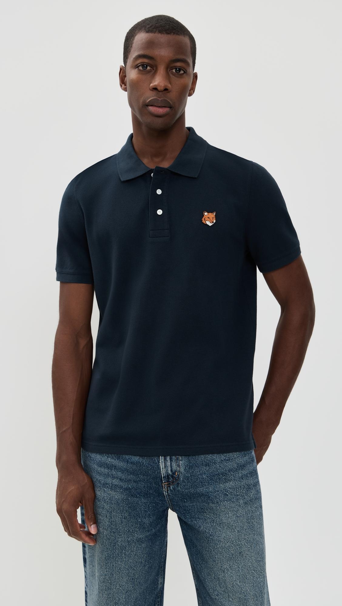 Fox Head Patch Regular Polo by MAISON KITSUNÉ