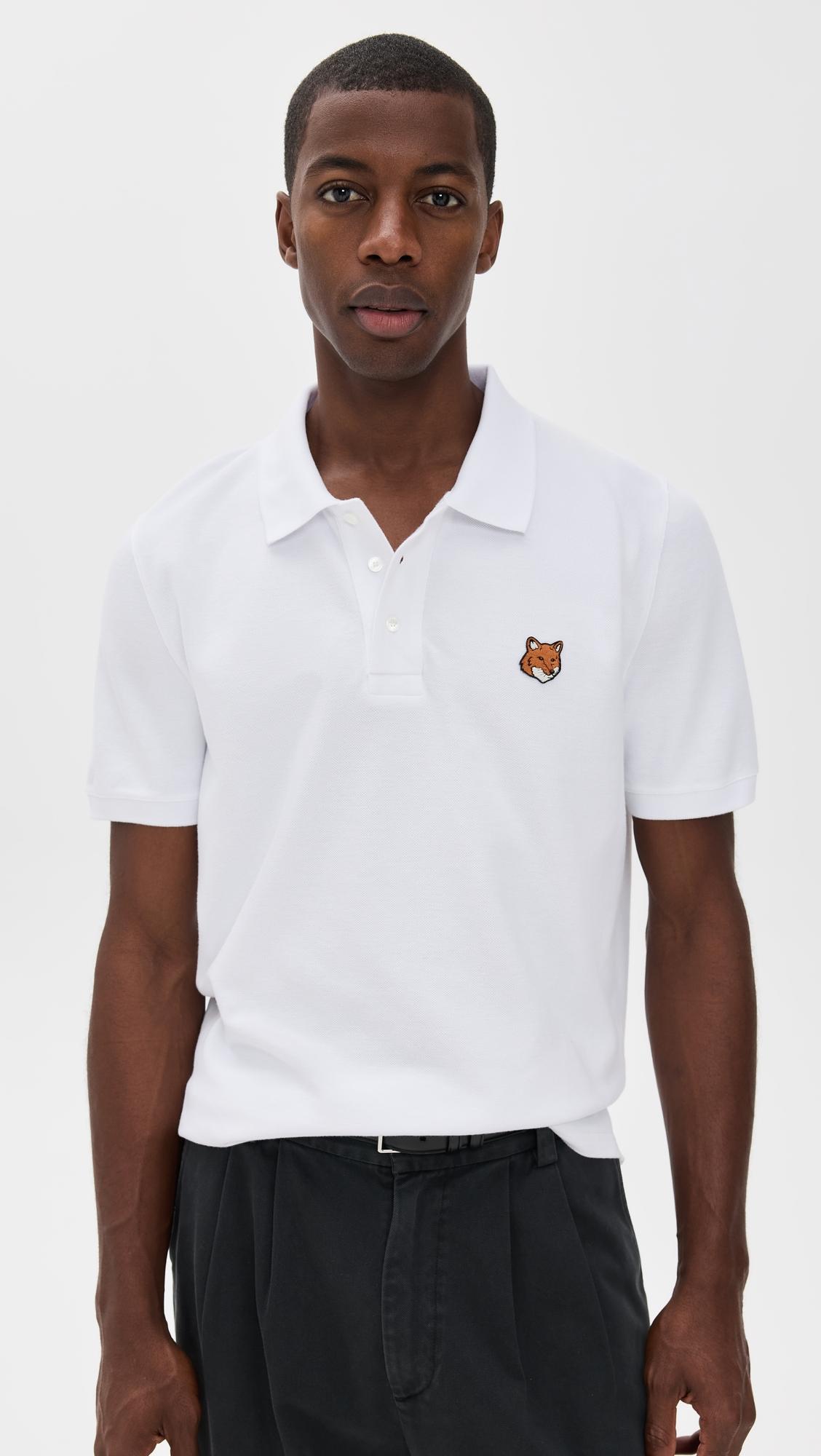 Fox Head Patch Regular Polo by MAISON KITSUNÉ