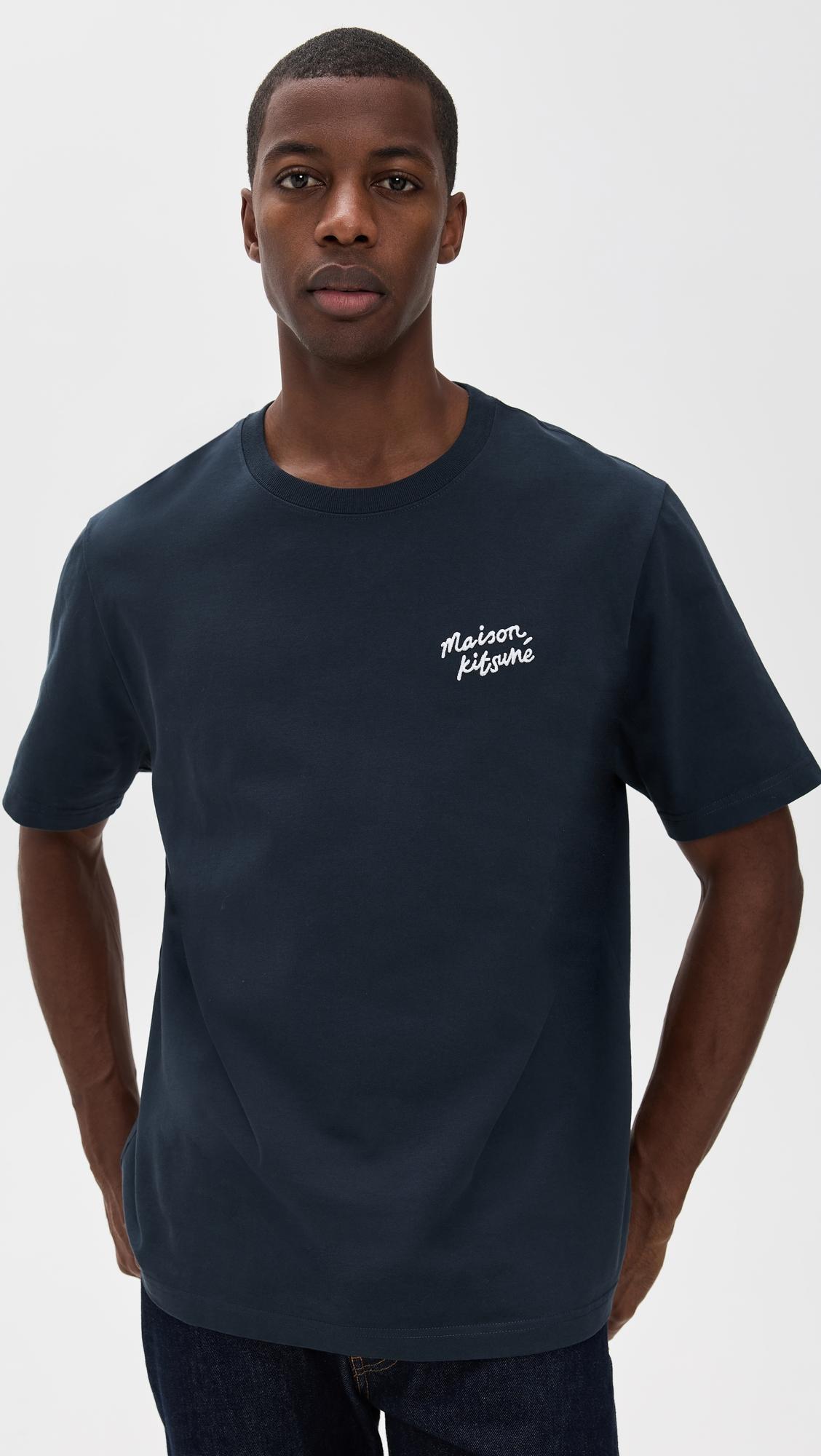 Handwriting Comfort Tee by MAISON KITSUNÉ