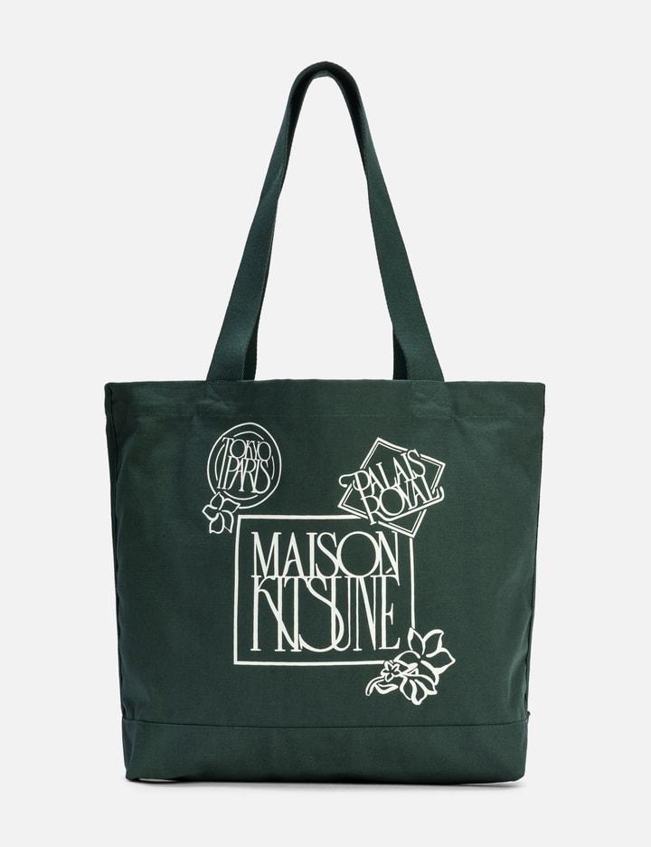 Art Nouveau Stamp Tote by MAISON KITSUNE