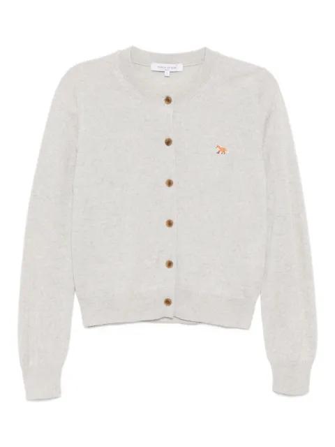 Baby Fox Patch cardigan by MAISON KITSUNE