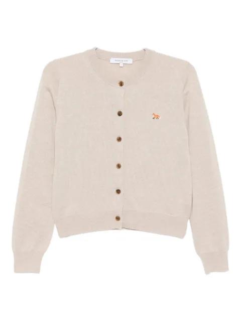 Baby Fox Patch cardigan by MAISON KITSUNE