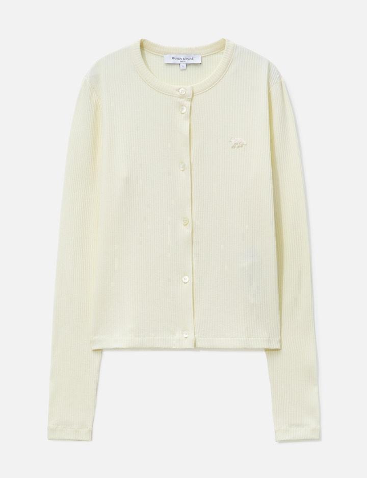 Baby Fox Ribbed Cardigan by MAISON KITSUNE