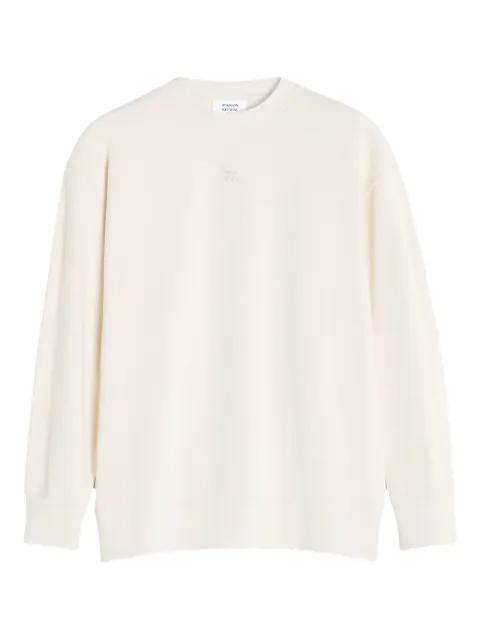 Baby Fox-appliqué sweatshirt by MAISON KITSUNE