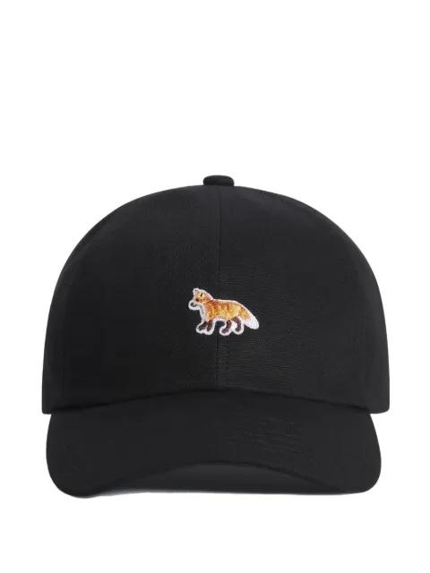 Baby Fox embroidered cap by MAISON KITSUNE
