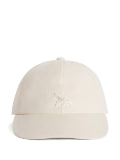 Baby Fox logo-atch baseball cap by MAISON KITSUNE