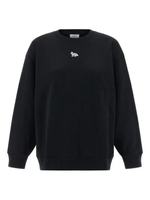 Baby Fox-patch crew-neck sweatshirt by MAISON KITSUNE