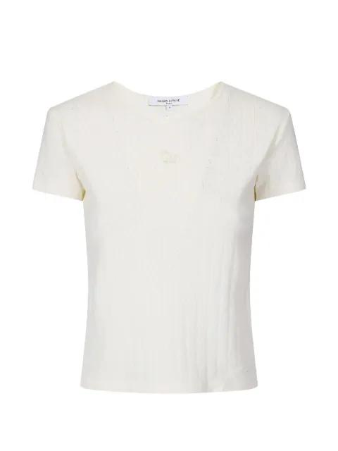 Baby Fox pointelle T-shirt by MAISON KITSUNE