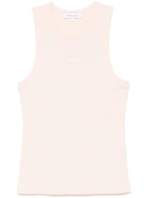 Baby Fox ribbed tank top by MAISON KITSUNE