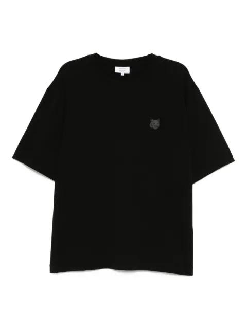 Bold Fox Head Patch T-shirt by MAISON KITSUNE
