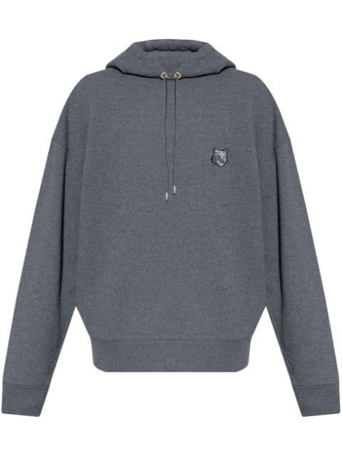 Bold Fox Head Patch oversize hoodie by MAISON KITSUNE