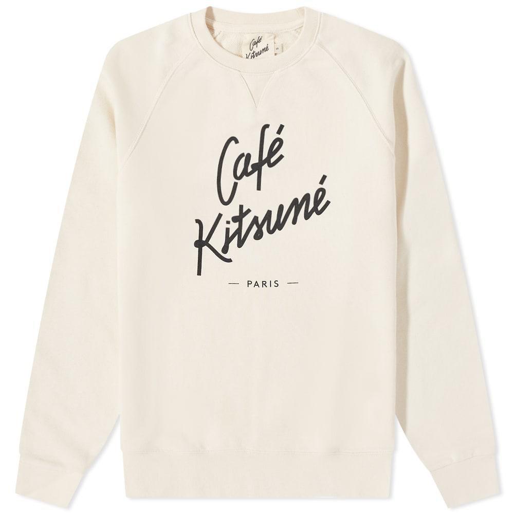 Cafe Kitsuné Crew Sweat by MAISON KITSUNE