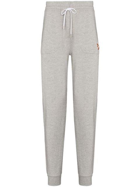 Chillax Fox tapered track pants by MAISON KITSUNE