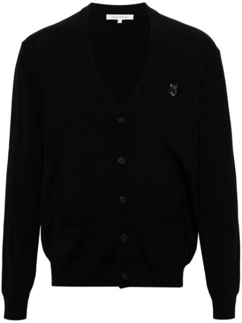 Chillax Fox wool cardigan by MAISON KITSUNE