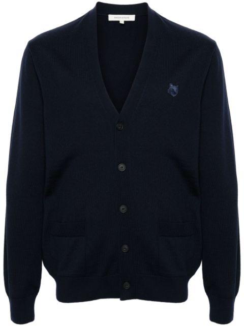 Chillax Fox wool cardigan by MAISON KITSUNE