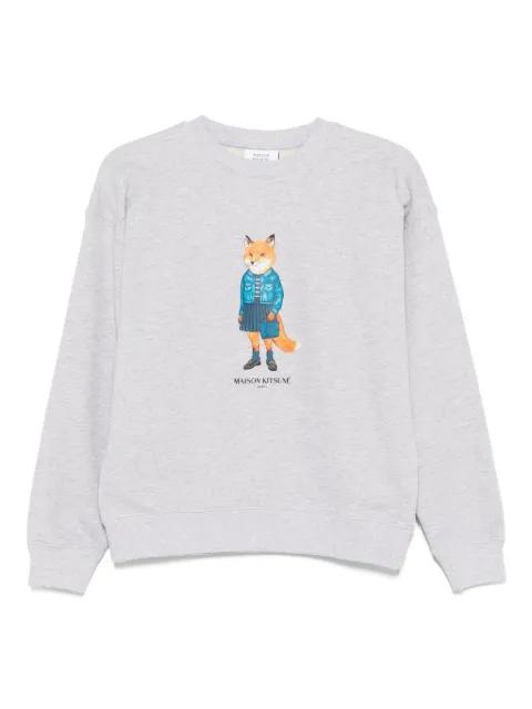 Dressed Fox print sweatshirt by MAISON KITSUNE