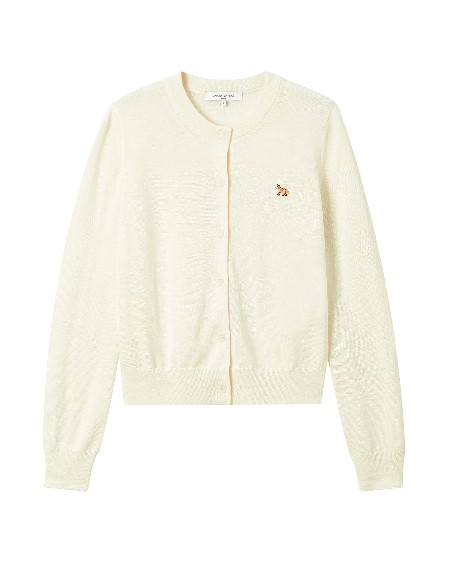 Embroidered cardigan by MAISON KITSUNE