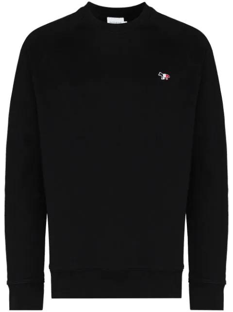 Flag Fox cotton sweatshirt by MAISON KITSUNE