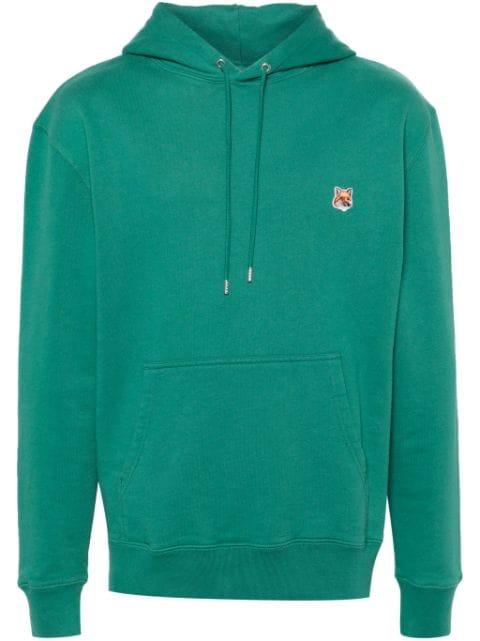Fox Head cotton hoodie by MAISON KITSUNE
