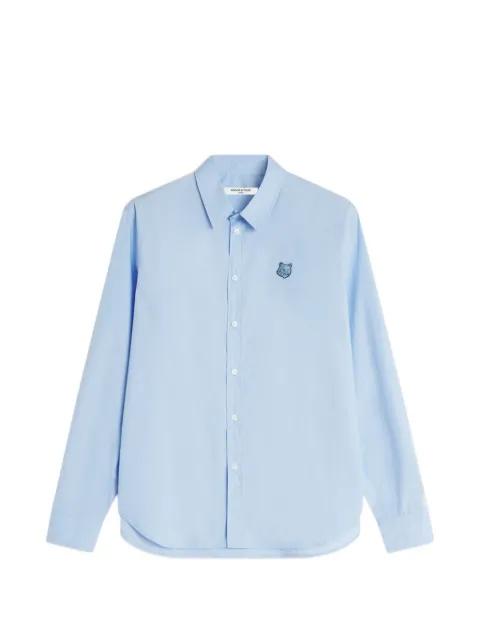 Fox Head-patch shirt by MAISON KITSUNE