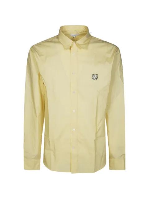 Fox Head patch shirt by MAISON KITSUNE