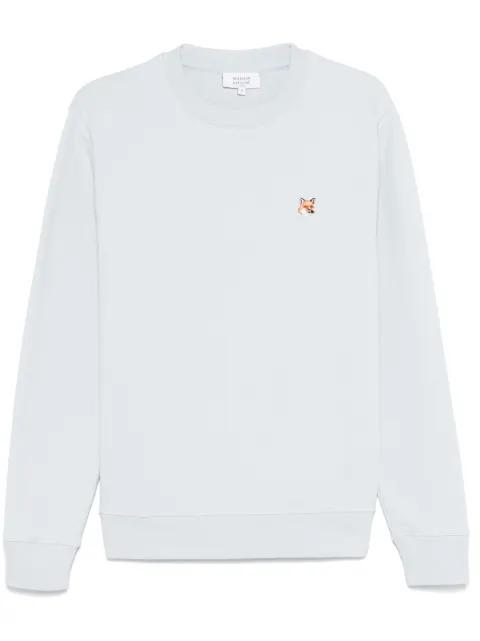 Fox Head-patch sweatshirt by MAISON KITSUNE
