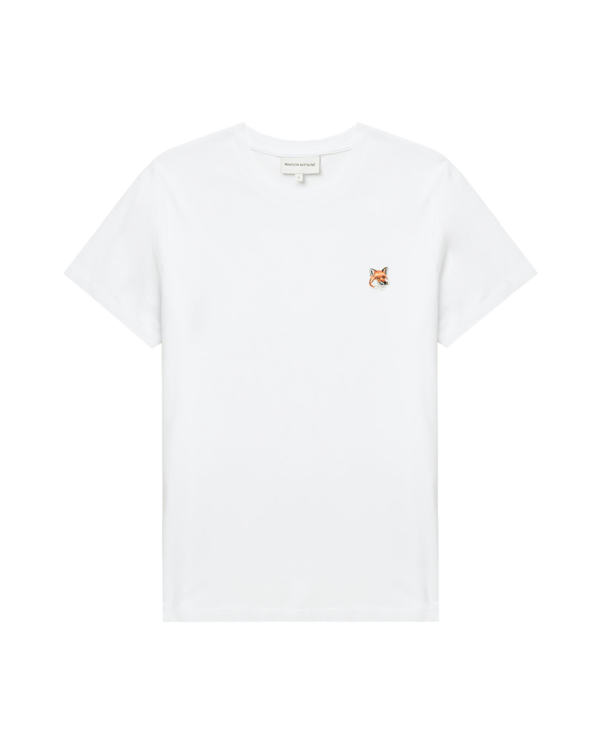 Fox head patch tee by MAISON KITSUNE