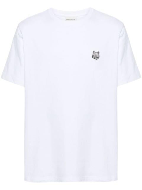 Fox-motif cotton T-shirt by MAISON KITSUNE