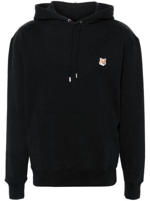 Fox-motif cotton hoodie by MAISON KITSUNE