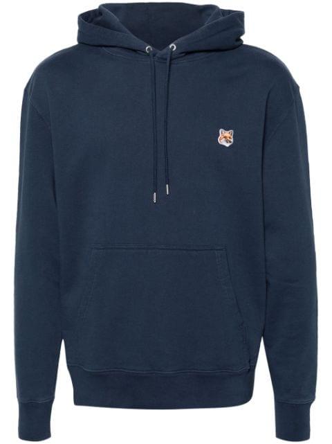 Fox-motif cotton hoodie by MAISON KITSUNE