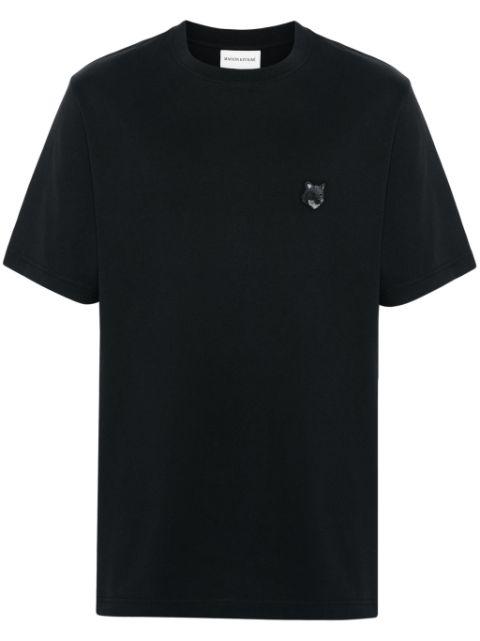 Fox-patch cotton T-shirt by MAISON KITSUNE