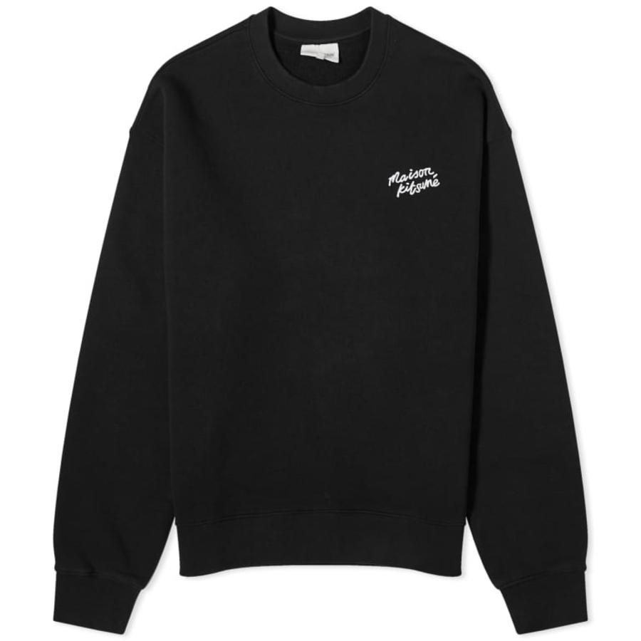 Maison Kitsune Embroidered Logo Cotton Sweatshirt by MAISON KITSUNE