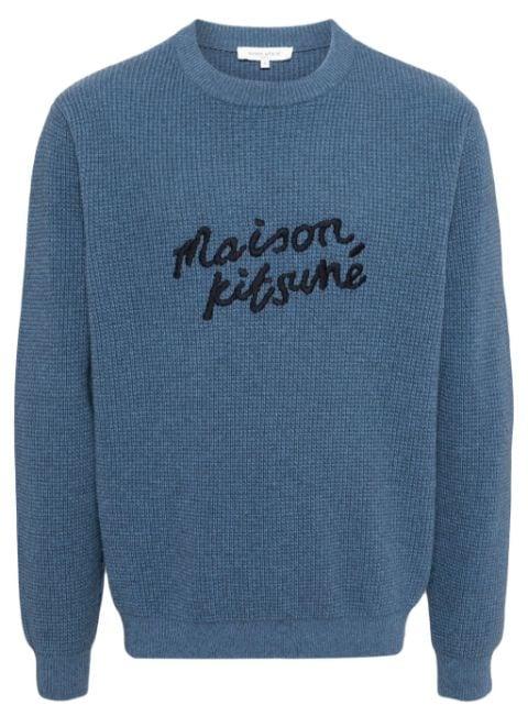 Maison Kitsune Handwriting jumper by MAISON KITSUNE