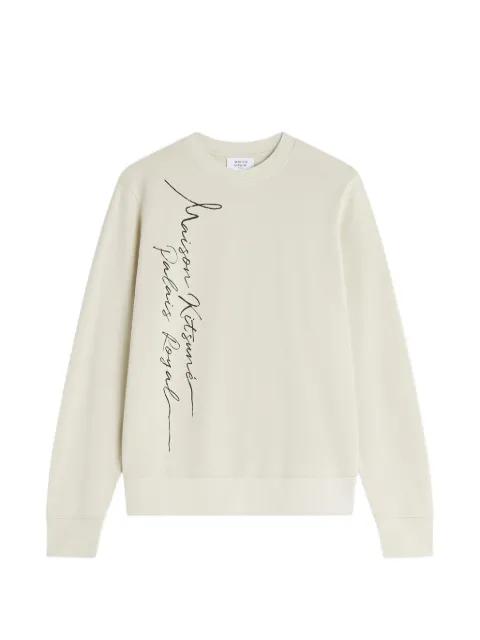 Poetic Script sweatshirt by MAISON KITSUNE