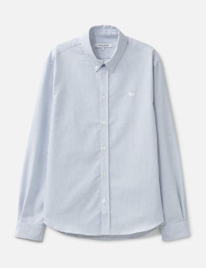 Profile Fox Striped Regular Shirt by MAISON KITSUNE