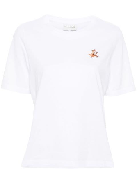 Speedy Fox-appliqué T-shirt by MAISON KITSUNE
