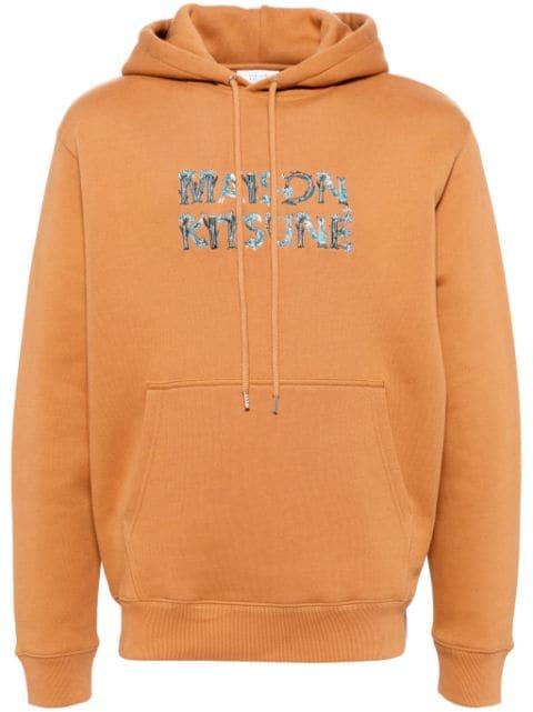 Wooland Alphabet Comfort hoodie by MAISON KITSUNE