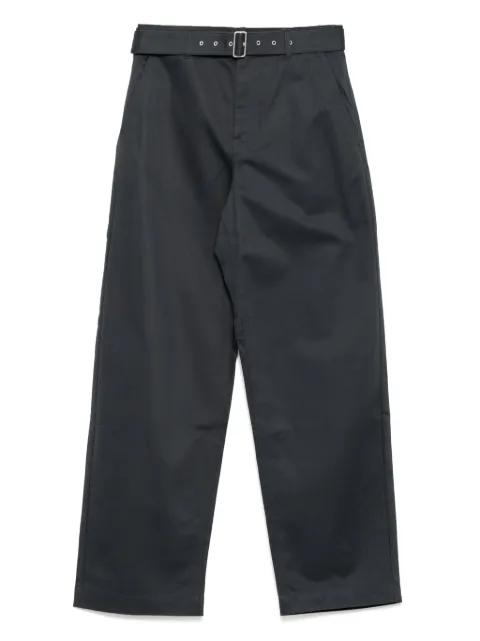 belted trousers by MAISON KITSUNE