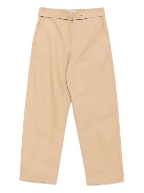 belted trousers by MAISON KITSUNE