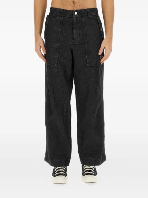 buttoned pocket jeans by MAISON KITSUNE