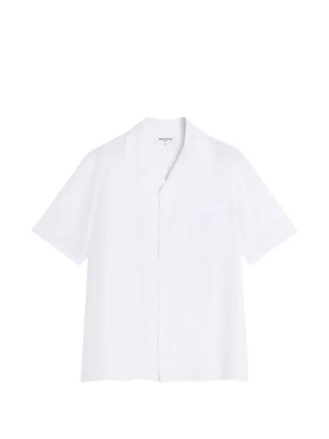 camp-collar short-sleeve shirt by MAISON KITSUNE