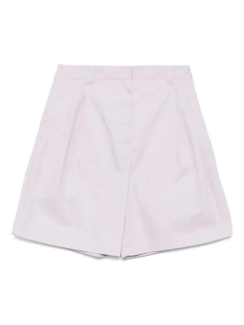 casual pleated bermuda shorts by MAISON KITSUNE