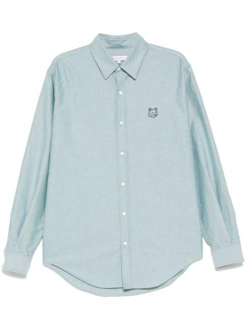contour fox head skate shirt by MAISON KITSUNE