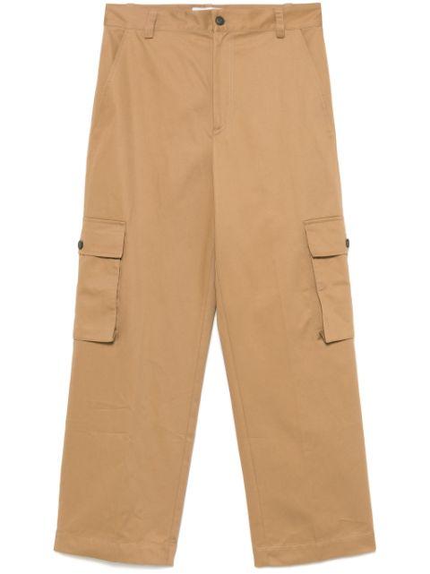 cotton cargo pants by MAISON KITSUNE