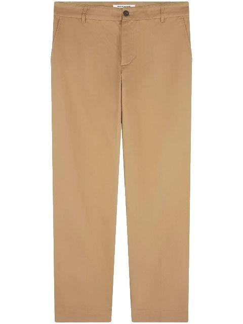cotton trousers by MAISON KITSUNE
