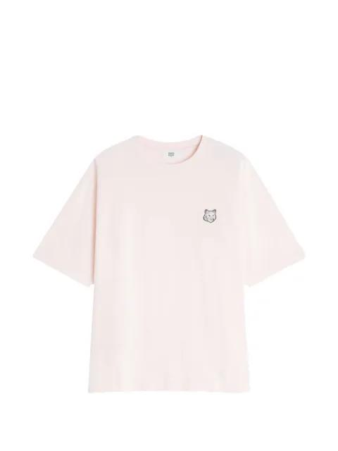 crew-neck Fox-head T-shirt by MAISON KITSUNE
