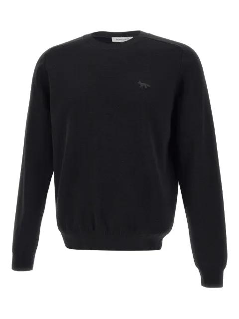 embroidered-fox sweater by MAISON KITSUNE