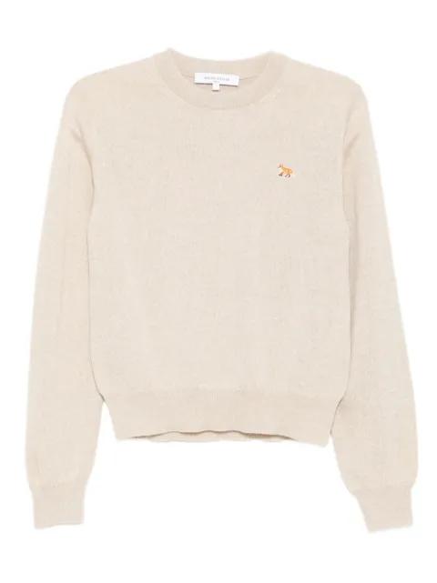 embroidered-logo jumper by MAISON KITSUNE