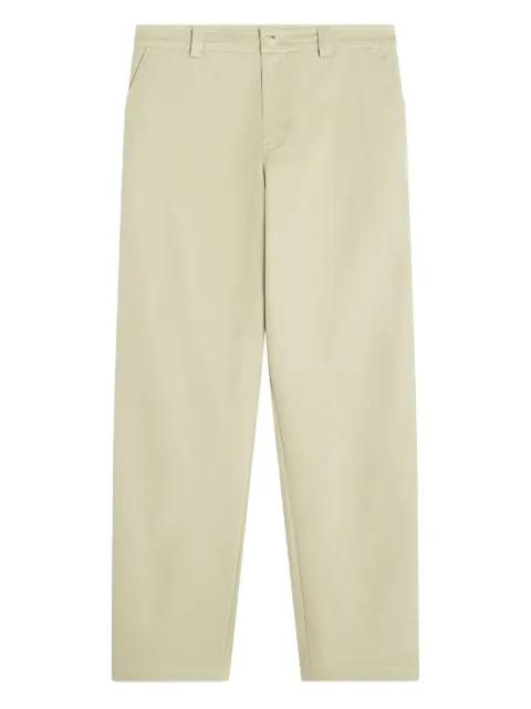 embroidered-pocket trousers by MAISON KITSUNE